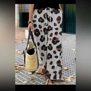 NWT  leopard print drawstring pants plus size 4X 5X 🌸BN 53